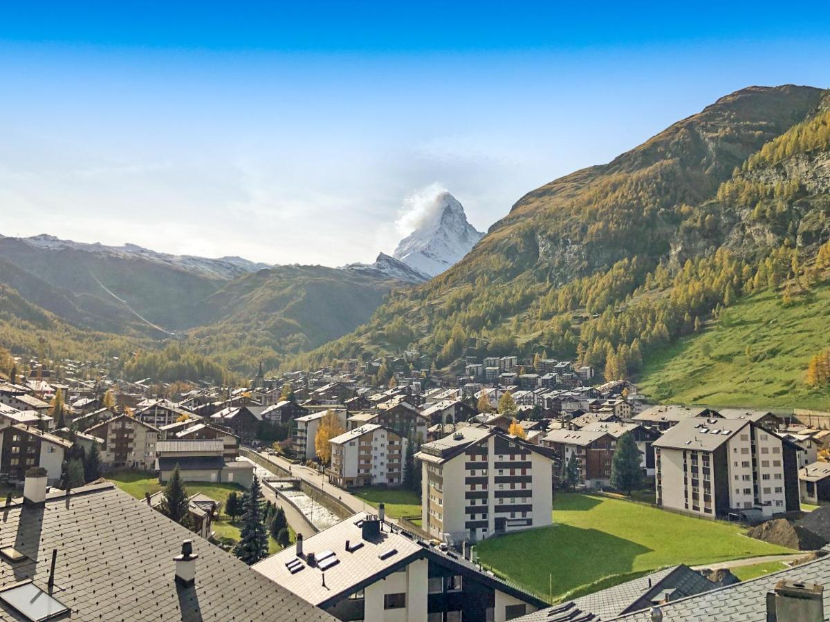 Wake Up To The Matterhorn Apartment เซอร์แมท ภายนอก รูปภาพ